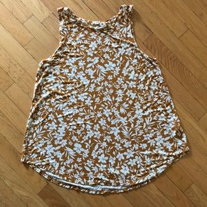 Old Navy Floral Luxe Tank Top